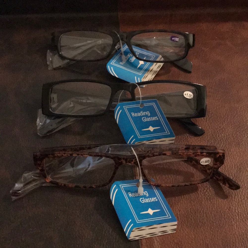 +1.00 NEW Reading Glasses
